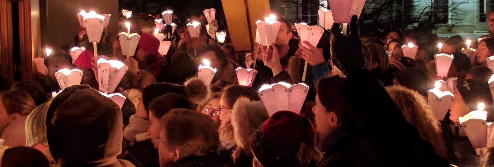 procession aux flambeaux